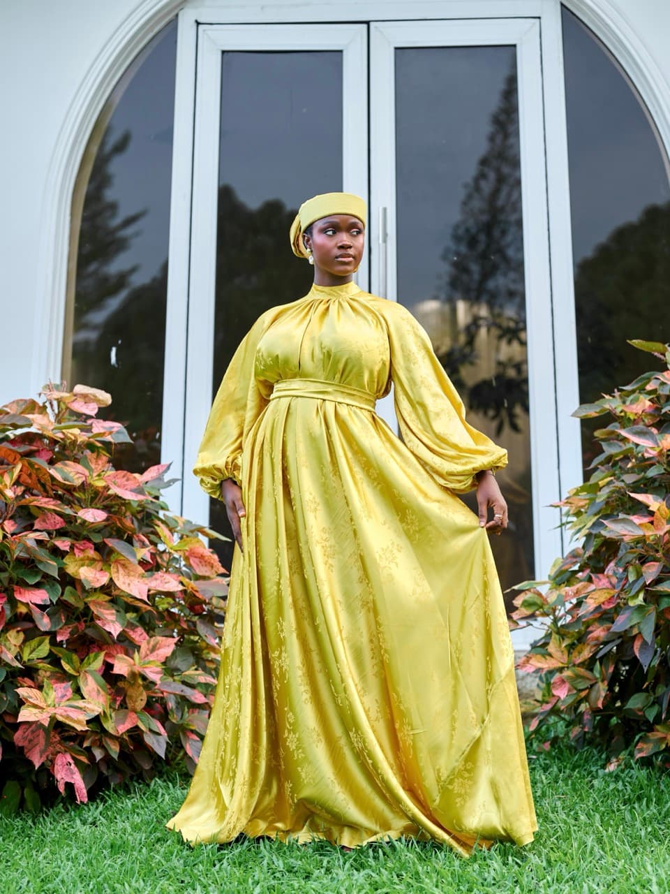 The Deejah Maxi Dress (Mustard)