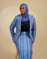 Blue Jacket & Skirt - Image 3