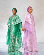 Brocade organza boubou - Image 3