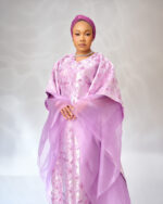 Brocade organza boubou - Image 2