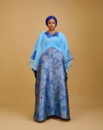 KIRA II Brocade Organza Boubou - Image 2