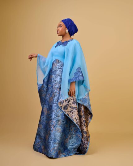 KIRA II Brocade Organza Boubou