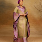 Didi Brocade Boubou in Onion