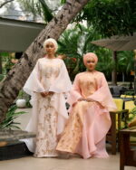 Farah Brocade Set in Ivory - Image 5