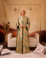 Jara Gold Brocade Jacket & Inner 2