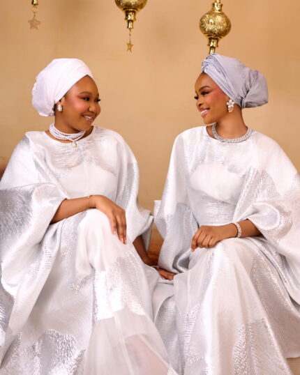Nuur White Boubou Dress 5